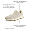 image:imageTOMS Womens Trvl Lite Cabrillo Shoes Suede UpperWater Repellent Fog Textured MelangeSuede