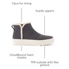 image:imageTOMS Womens Trvl Lite Retro LaceUp SneakersIron Suede Faux