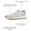 image:imageTOMS Womens Trvl Lite Retro LaceUp SneakersLunar Grey Vintage TwillSuede