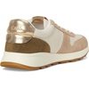 image:imageTOMS Womens Trvl Lite Retro LaceUp SneakersOatmeal Vintage TwillSuedeMetallic Leather