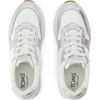 image:imageTOMS Womens Trvl Lite Retro LaceUp SneakersSilver Crinkle Metallic LeatherVintage Twil