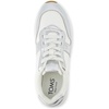 image:imageTOMS Womens Trvl Lite Retro LaceUp SneakersSilver Crinkle Metallic LeatherVintage Twil