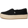 image:imageTOMS Womens Valencia Platform Espadrille Textile Upper OrthoLite Insole  AllDay Comfort Padded Heel Easy OnOff Lightweight Feel Closed Toe Summer Shoes Espadrilles for WomenBlack CanvasFray