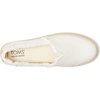 image:imageTOMS Womens Valencia Platform Espadrille Textile Upper OrthoLite Insole  AllDay Comfort Padded Heel Easy OnOff Lightweight Feel Closed Toe Summer Shoes Espadrilles for WomenWhite CanvasFray