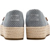 image:imageTOMS Womens Valencia Platform Espadrille Textile Upper OrthoLite Insole  AllDay Comfort Padded Heel Easy OnOff Lightweight Feel Closed Toe Summer Shoes Espadrilles for WomenNiagara Mist Chambray Dot