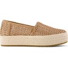 image:imageTOMS Womens Valencia Platform Espadrille Textile Upper OrthoLite Insole  AllDay Comfort Padded Heel Easy OnOff Lightweight Feel Closed Toe Summer Shoes Espadrilles for WomenBronze Deco Basketweave