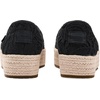 image:imageTOMS Womens Valencia Platform Espadrille Textile Upper OrthoLite Insole  AllDay Comfort Padded Heel Easy OnOff Lightweight Feel Closed Toe Summer Shoes Espadrilles for WomenBlack Floral Crochet