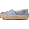image:imageTOMS Womens Valencia Platform Espadrille Textile Upper OrthoLite Insole  AllDay Comfort Padded Heel Easy OnOff Lightweight Feel Closed Toe Summer Shoes Espadrilles for WomenPastel Blue Novelty Denim