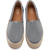 image:imageTOMS Womens Valencia Platform Espadrille Textile Upper OrthoLite Insole  AllDay Comfort Padded Heel Easy OnOff Lightweight Feel Closed Toe Summer Shoes Espadrilles for WomenNiagara Mist Chambray Dot