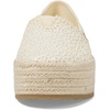 image:imageTOMS Womens Valencia Platform Espadrille Textile Upper OrthoLite Insole  AllDay Comfort Padded Heel Easy OnOff Lightweight Feel Closed Toe Summer Shoes Espadrilles for WomenNatural Moroccan Crochet