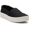 image:imageTOMS Womens Verona Slip On Sneaker Flexible Canvas UpperBlack Heritage Canvas