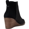 image:imageTOMS womens ClareBlack LeatherSuede