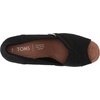image:imageTOMS womens Classic WedgeBlack Scattered Woven