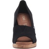 image:imageTOMS womens Classic WedgeBlack Scattered Woven