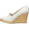 image:imageTOMS womens Classic WedgeNatural Crosshatch Jacquard