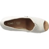 image:imageTOMS womens Classic WedgeNatural Crosshatch Jacquard