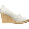 image:imageTOMS womens Classic WedgeNatural Crosshatch Jacquard