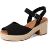 image:imageTOMS womens Isla Peep ToeBlack