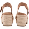 image:imageTOMS womens Isla Peep ToeDark Beige
