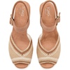 image:imageTOMS womens Isla Peep ToeDark Beige