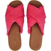 image:imageToms Mae Crossover 10023100 Womens MulesBright Fuchsia Heritage CanvasFray
