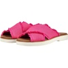 image:imageToms Mae Crossover 10023100 Womens MulesBright Fuchsia Heritage CanvasFray