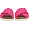 image:imageToms Mae Crossover 10023100 Womens MulesBright Fuchsia Heritage CanvasFray