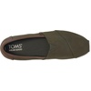 image:imageToms Mens Alpargata 30Dark Sage Brushed TwillTan Synthetic Trim