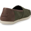 image:imageToms Mens Alpargata 30Dark Sage Brushed TwillTan Synthetic Trim