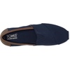 image:imageToms Mens Alpargata 30Navy Brushed TwillTan Synthetic Trim
