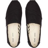image:imageToms Womens Alpargata CloudBoundBlack Wide Recycled Cotton Canvas