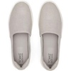 image:imageToms Womens Kameron SlipOnDrizzle Grey Two Tone Slub