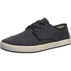 image:imageTOMS Mens Alpargata Classic Slipon Espadrille TextileSynthetic UpperBlack Washed Canvas