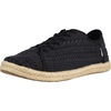 image:imageTOMS Mens Alpargata Classic Slipon Espadrille TextileSynthetic UpperBlk Arrow Emb Mesh