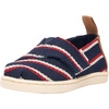 Navy Woven Stripes