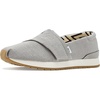 image:imageTOMS Unisex Child Resident Plus Sneaker Textile Upper Hook amp Loop ClosureDrizzle Grey Heritage Canvas