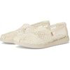 image:imageTOMS Womens Alpargata Plus Slip On Espadrille Textile Upper Relaxed Fit CloudBound Insole Stretchy Easy On and OffNatural Moroccan Crochet
