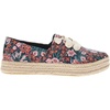 image:imageTOMS Womens Carolina LaceUp EspadrilleBlue  Multi  Pink