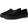 image:imageTOMS Womens Carolina Slipon Espadrille Leather UpperBlack Metallic