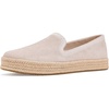 image:imageTOMS Womens Carolina Slipon Espadrille Leather UpperLight Grey