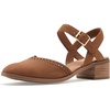 Brown Sugar Nubuck Leather/Perf