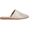 Champagne Metallic Suede