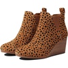 Brown Sugar Tiny Cheetah Printed Suede