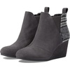 image:imageTOMS Womens Kelsey Ankle BootForged Iron Grey SuedePlaid