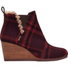 image:imageTOMS Womens Kelsey Ankle BootPlaid Multi