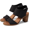 image:imageTOMS Womens Majorca Cutout SandalBlack Woven