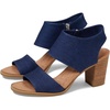 image:imageTOMS Womens Majorca Cutout SandalNavy Dark Denim