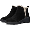 Black/Black Suede/Faux Fur