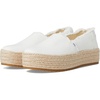image:imageTOMS Womens Valencia Platform Espadrille Textile Upper OrthoLite Insole  AllDay Comfort Padded Heel Easy OnOff Lightweight Feel Closed Toe Summer Shoes Espadrilles for WomenWhite
