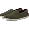 Dark Sage Brushed Twill/Tan Synthetic Trim
